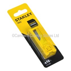 Stanley Knife Blades Heavy Duty 10 Pack